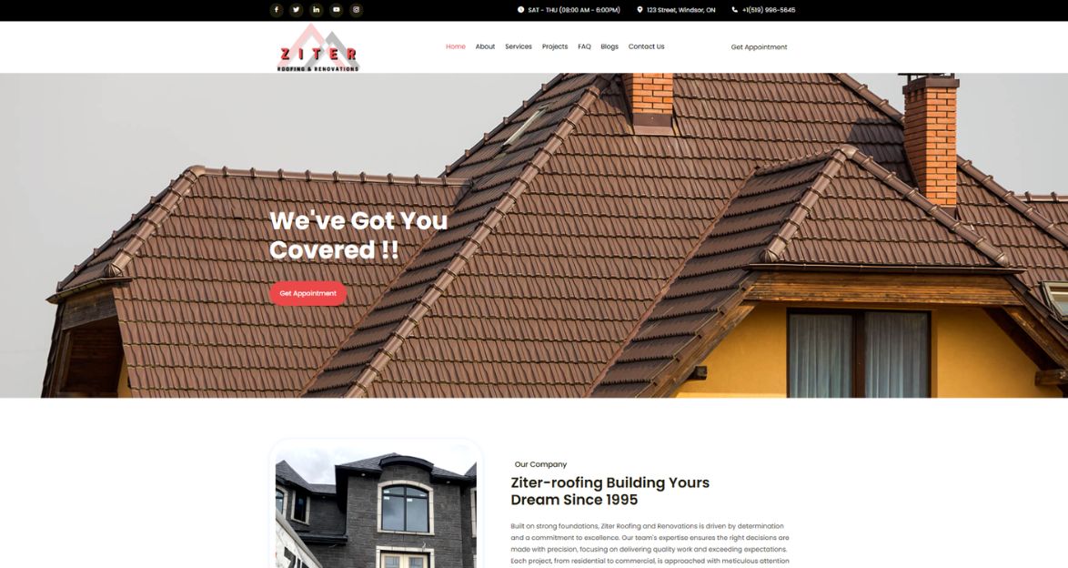 Ziter Roofing Project Preview